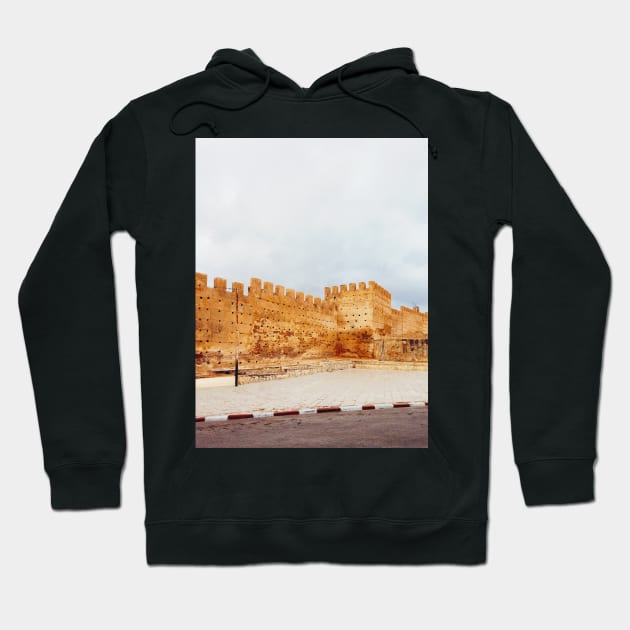 Old City Wall in Fes (Morocco) Hoodie by visualspectrum